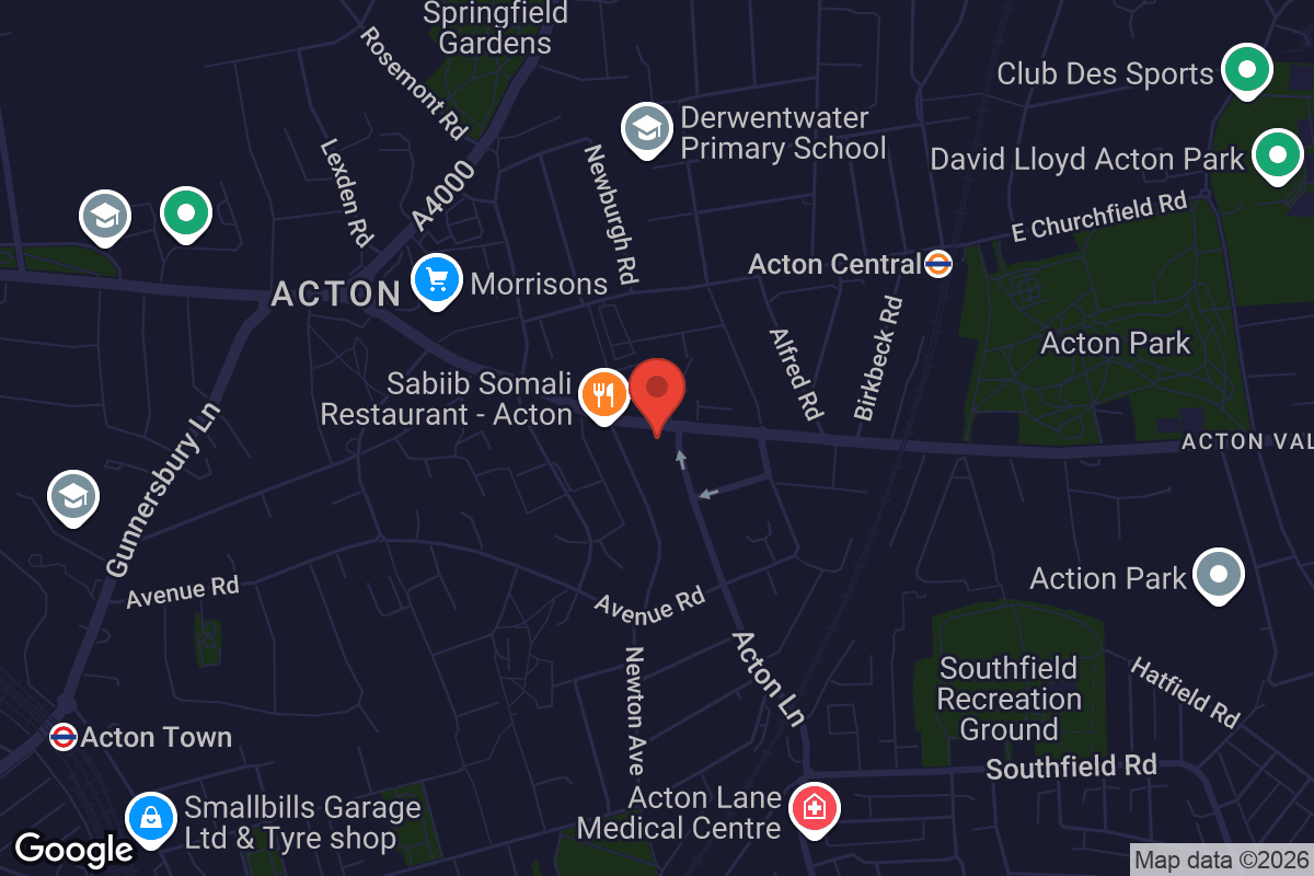Map showing location of ActOne Cinema