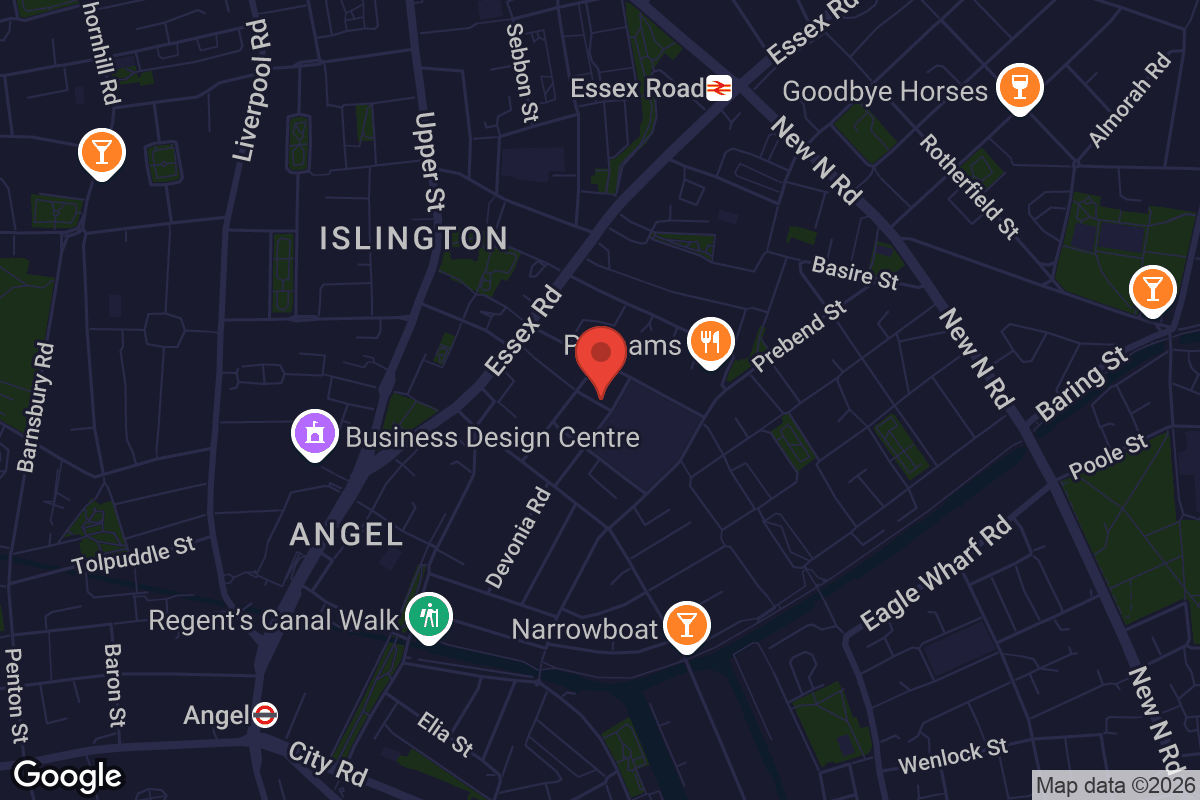 Map showing location of The Bill Murray