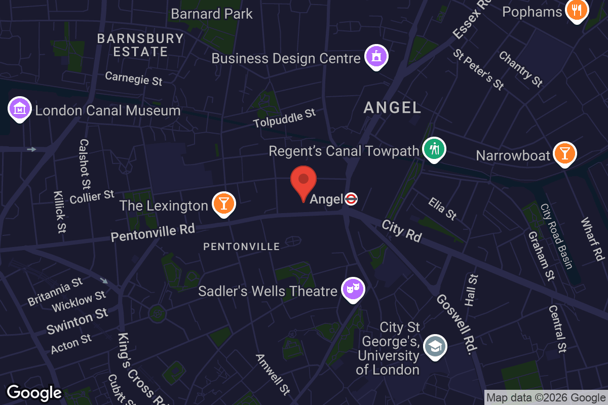 Map showing location of Anomalous Space