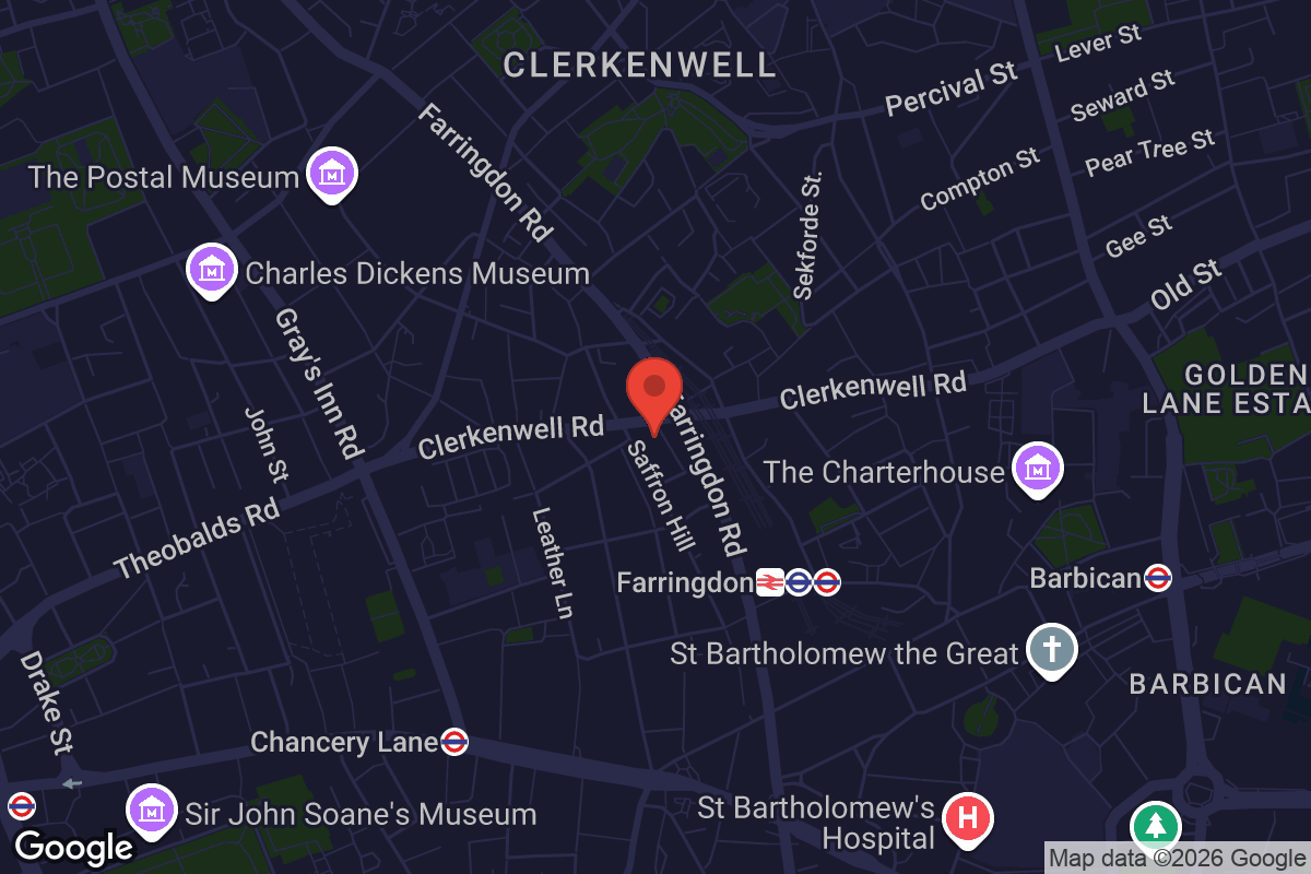 Map showing location of Armenian Institute