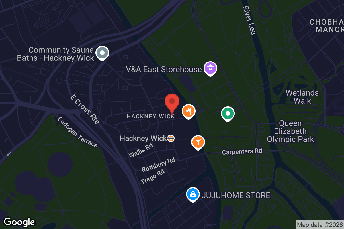 Map showing location of Beer Merchants Tap