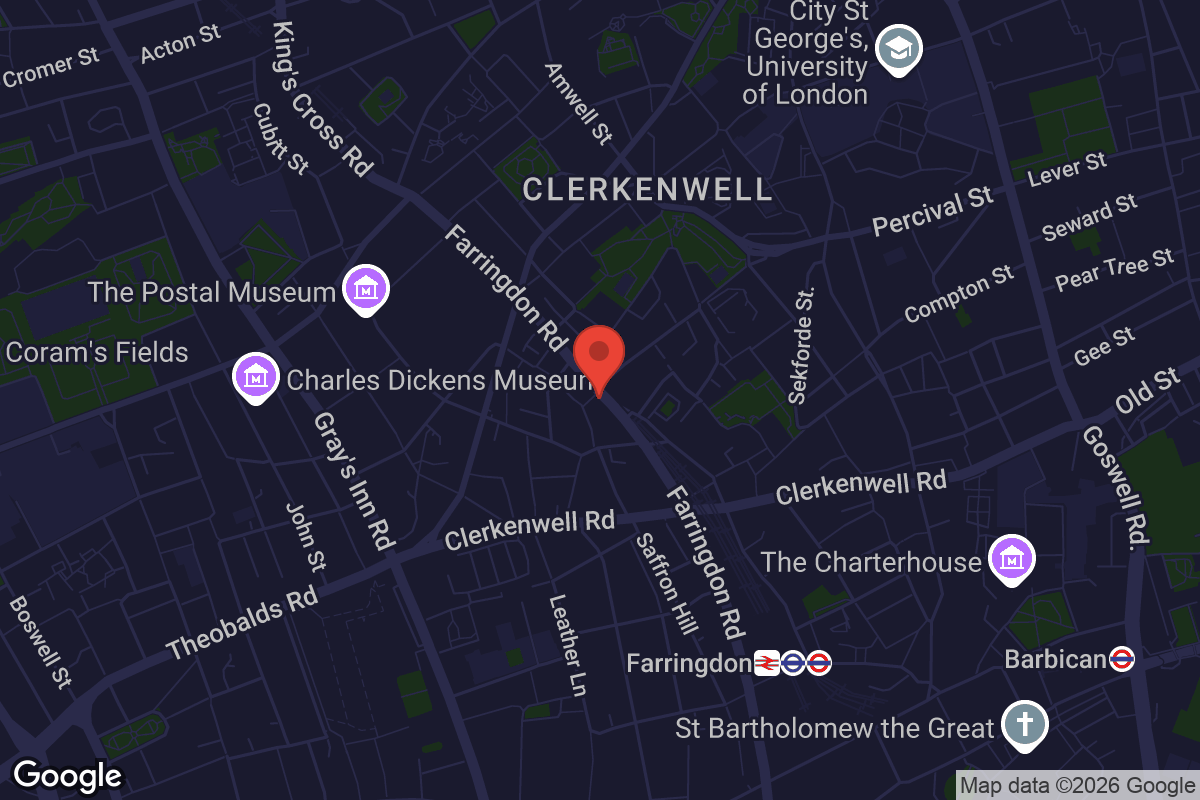 Map showing location of Better Space