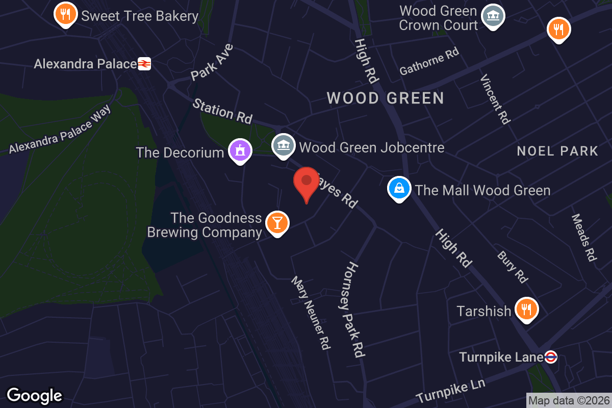 Map showing location of Karamel N22