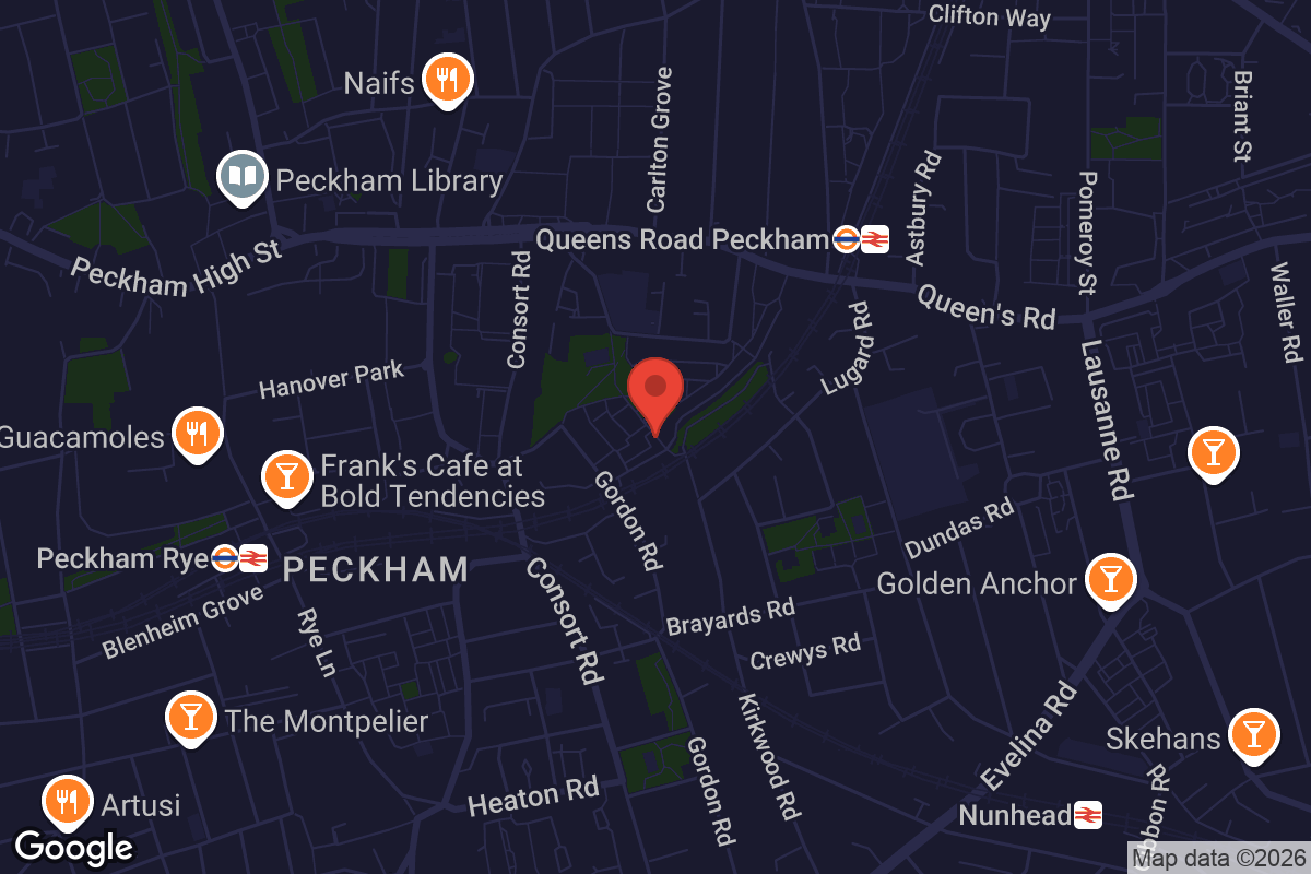 Map showing location of Cossall Community Hall