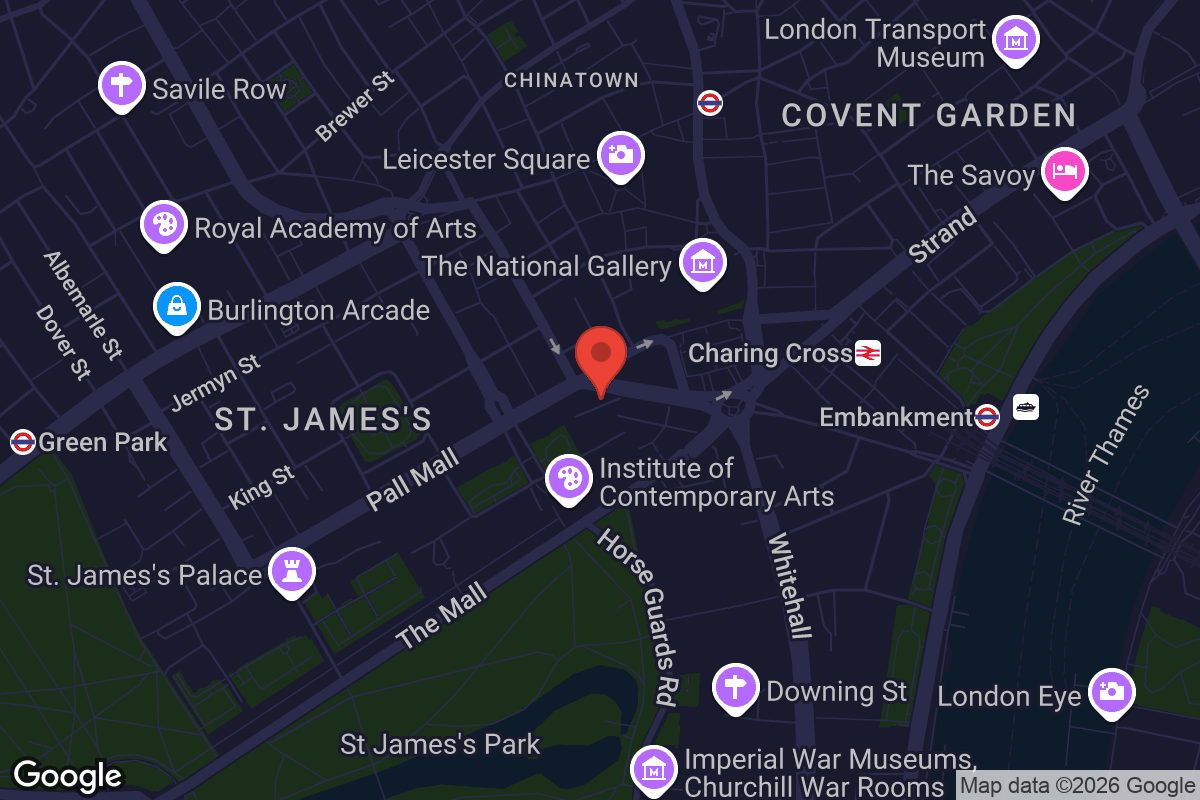 Map showing location of Liszt Institute