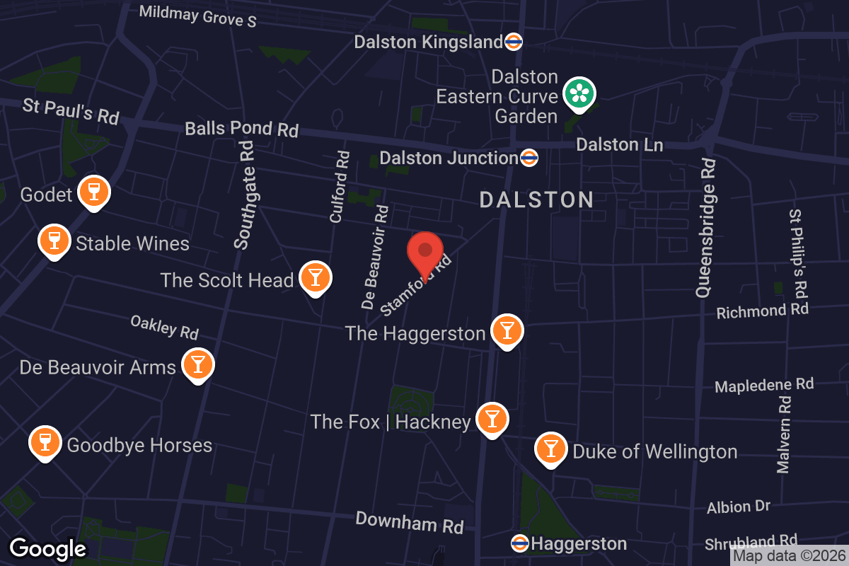 Map showing location of ESEA Community Centre