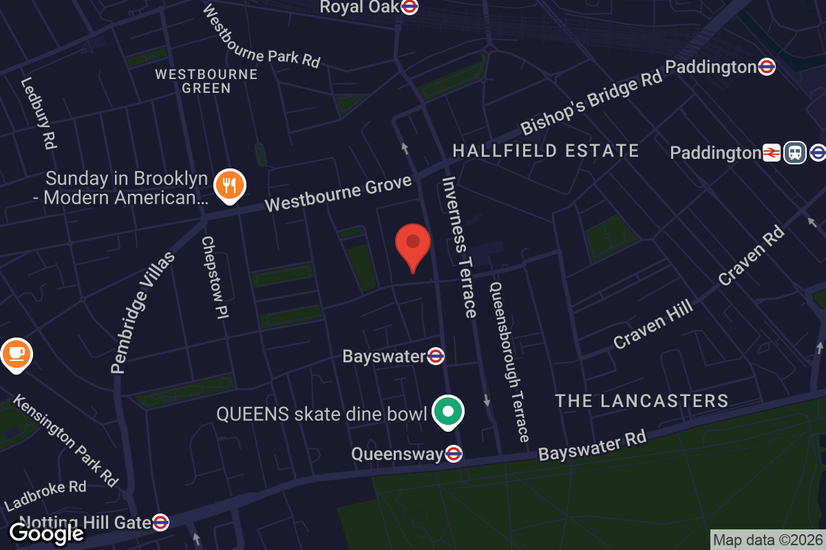 Map showing location of Everyman at The Whiteley