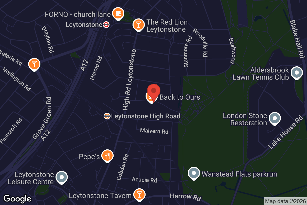 Map showing location of Good Shepherd Studios