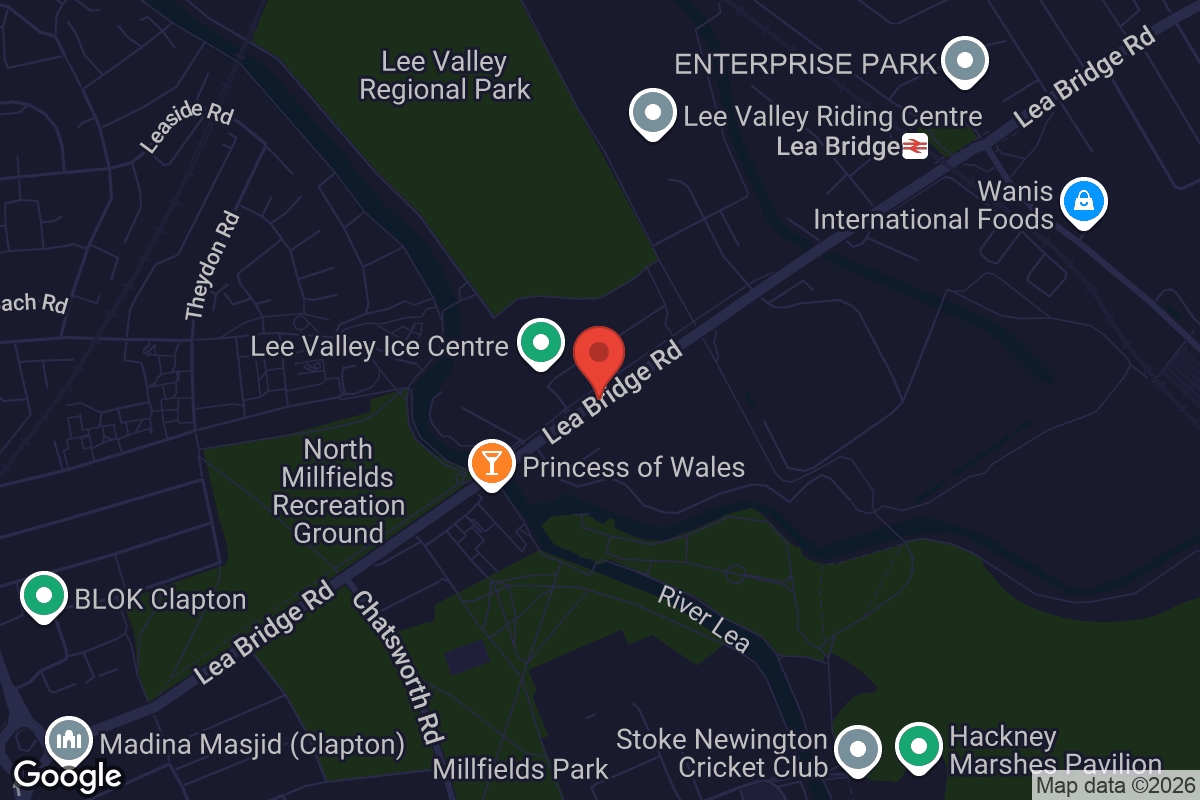 Map showing location of Canal Film Club
