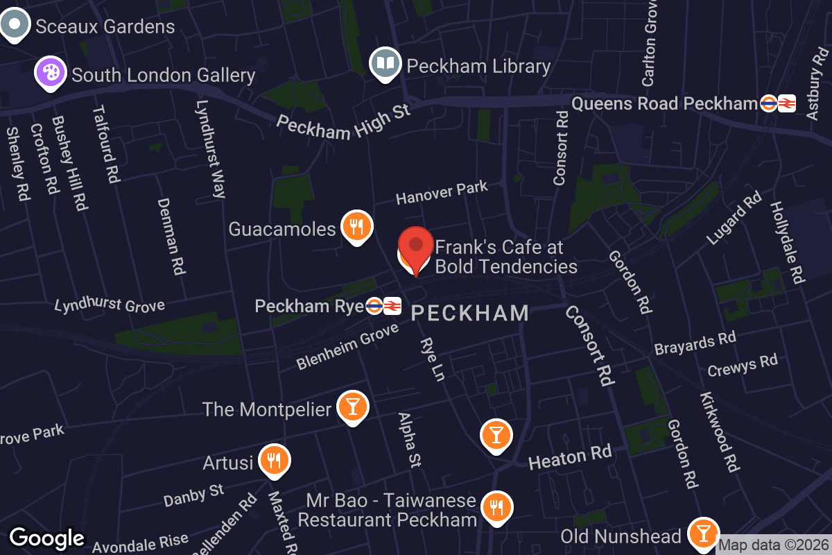 Map showing location of The Carpet Shop
