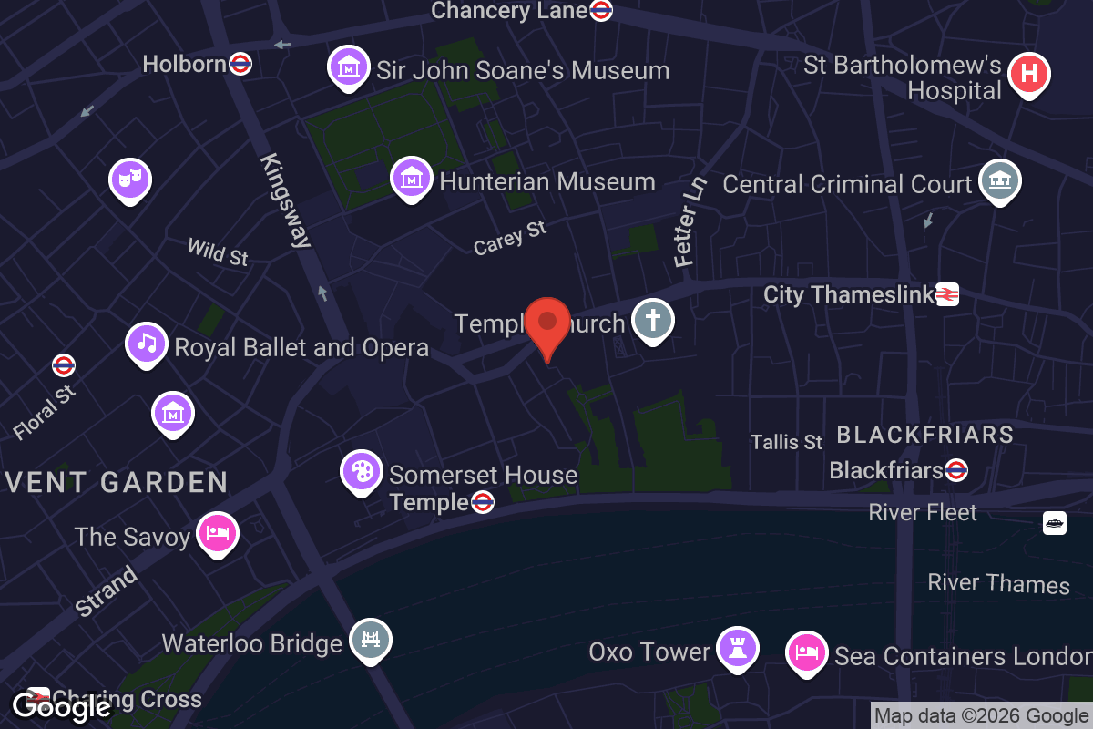 Map showing location of Instituto Cervantes