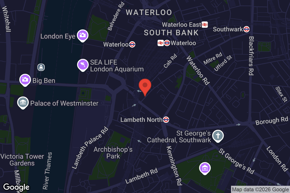 Map showing location of Lower Marsh