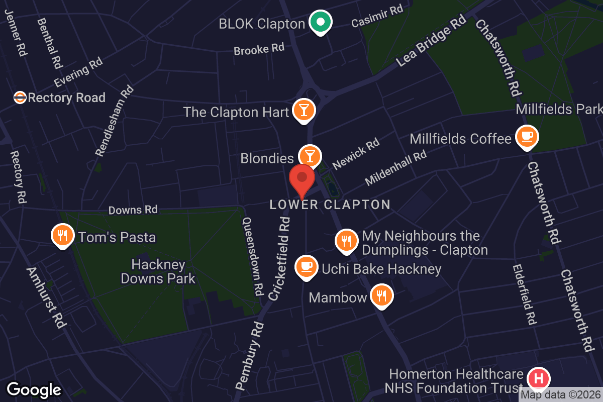 Map showing location of Moylett's