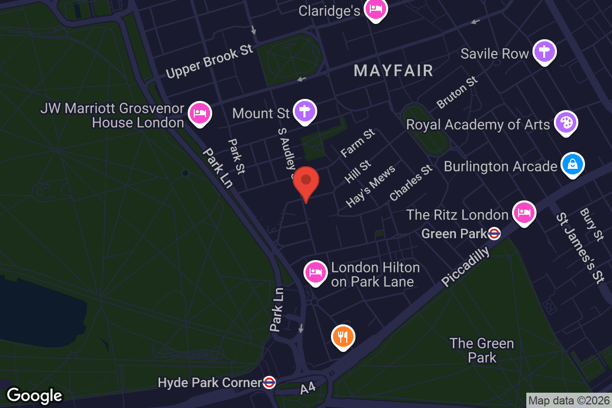 Map showing location of The Nehru Centre