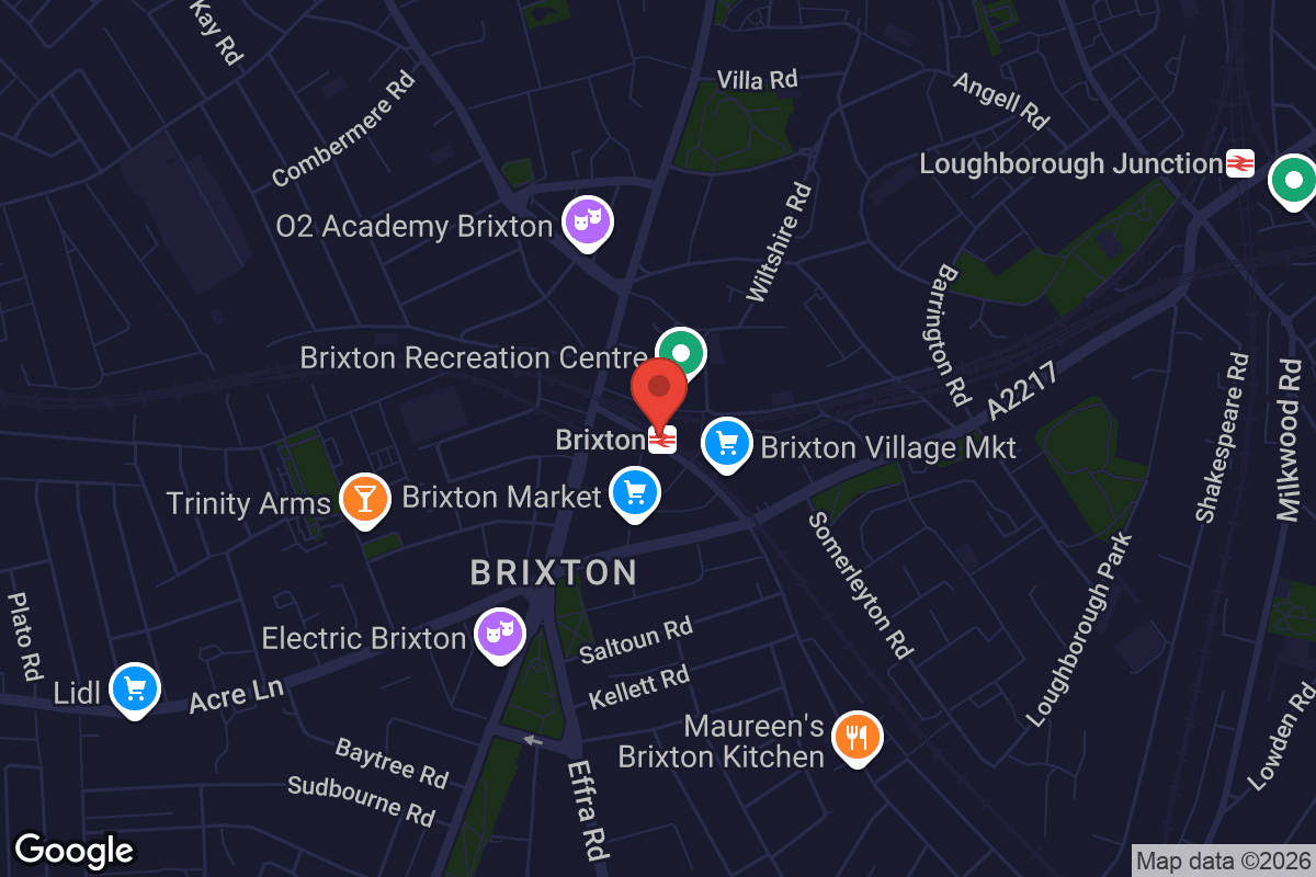 Map showing location of Otter Chaos