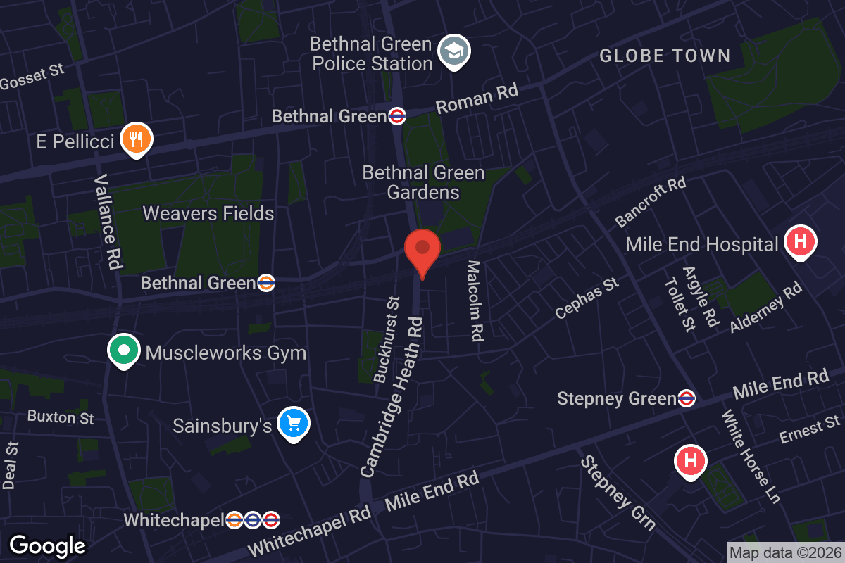 Map showing location of Pelican House