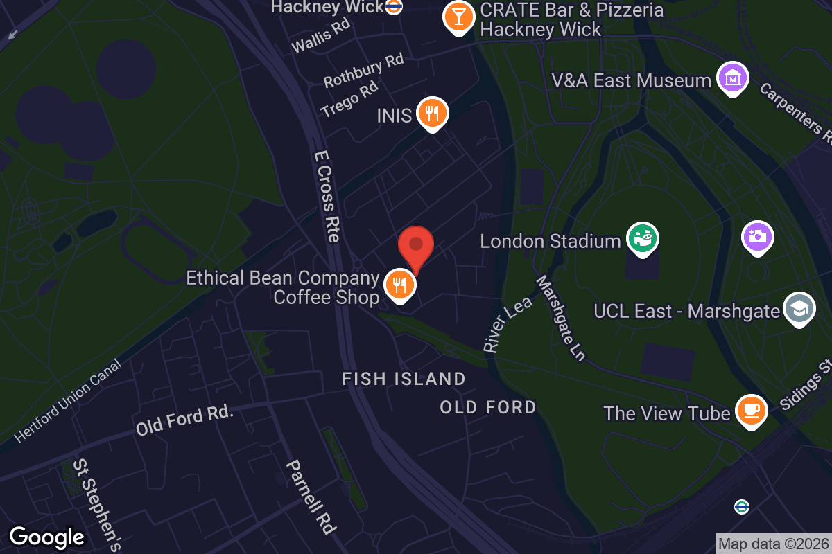 Map showing location of Algha's Plantroom