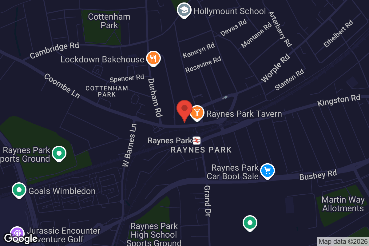 Map showing location of Poppy's Funerals