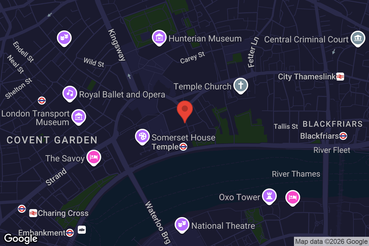 Map showing location of Reference Point