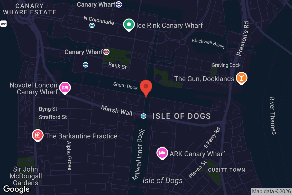 Map showing location of Theatreship