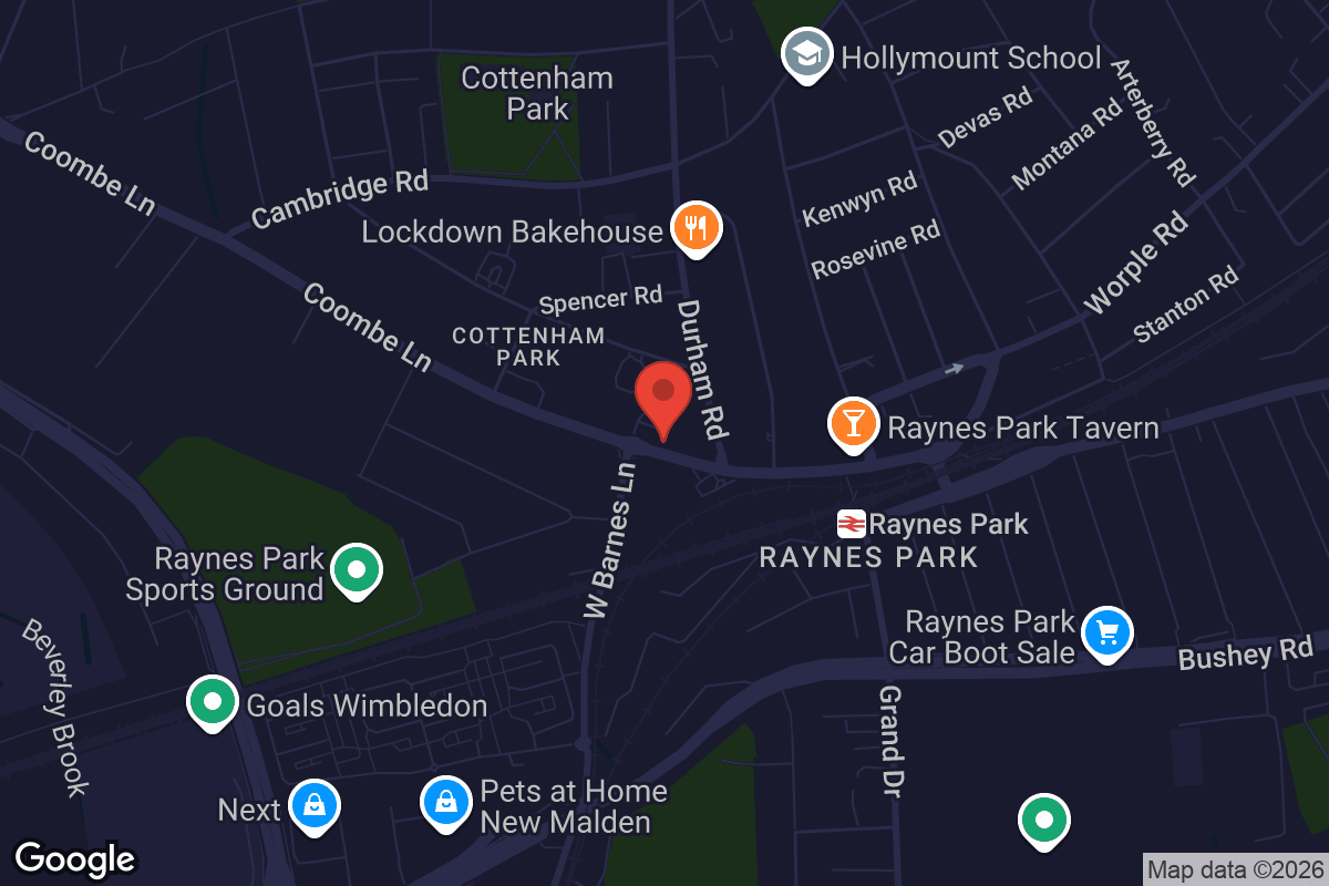 Map showing location of The Cavern