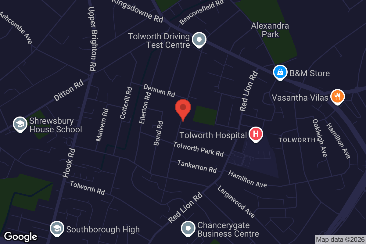 Map showing location of The cornerHOUSE Community Arts Centre