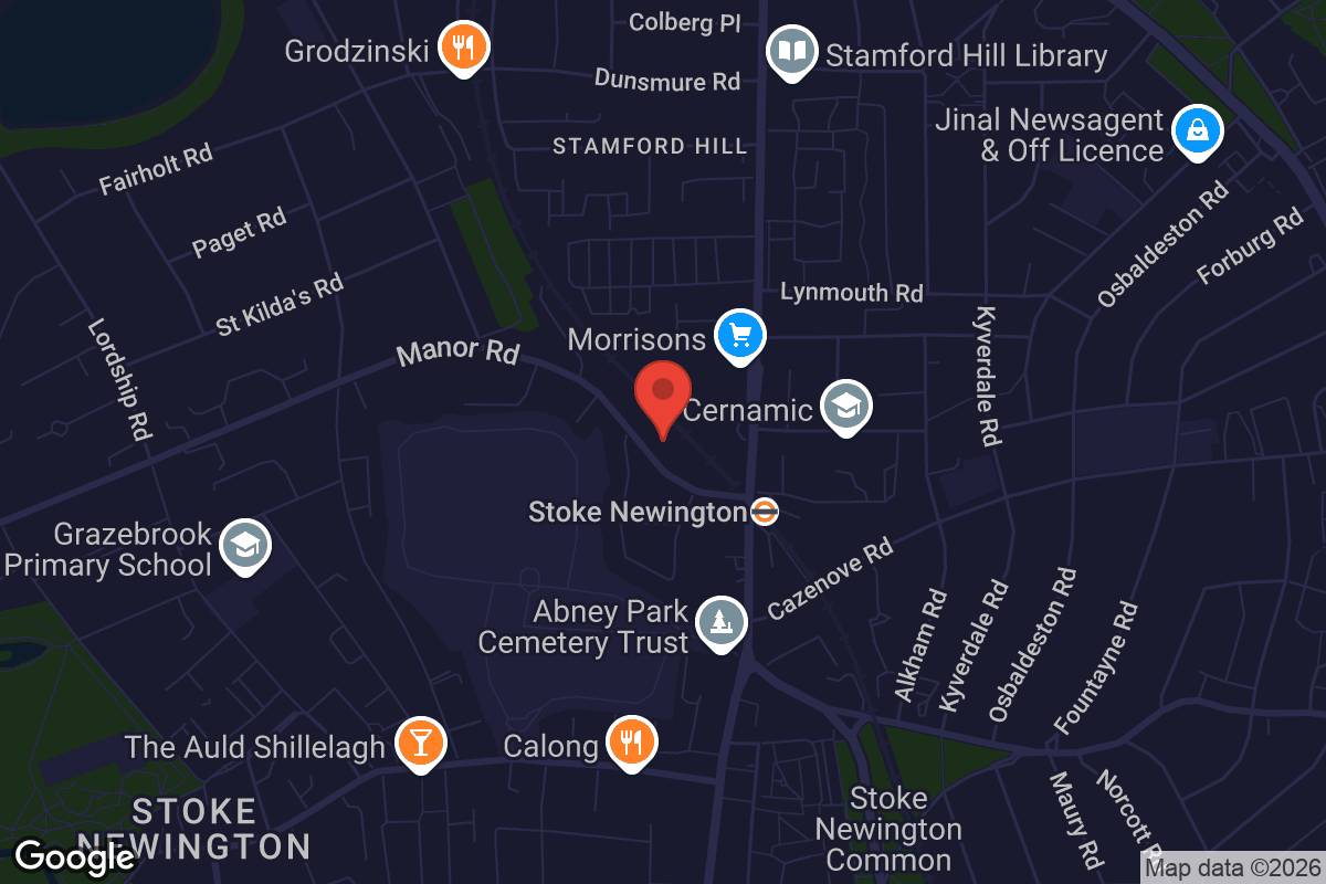 Map showing location of The Others