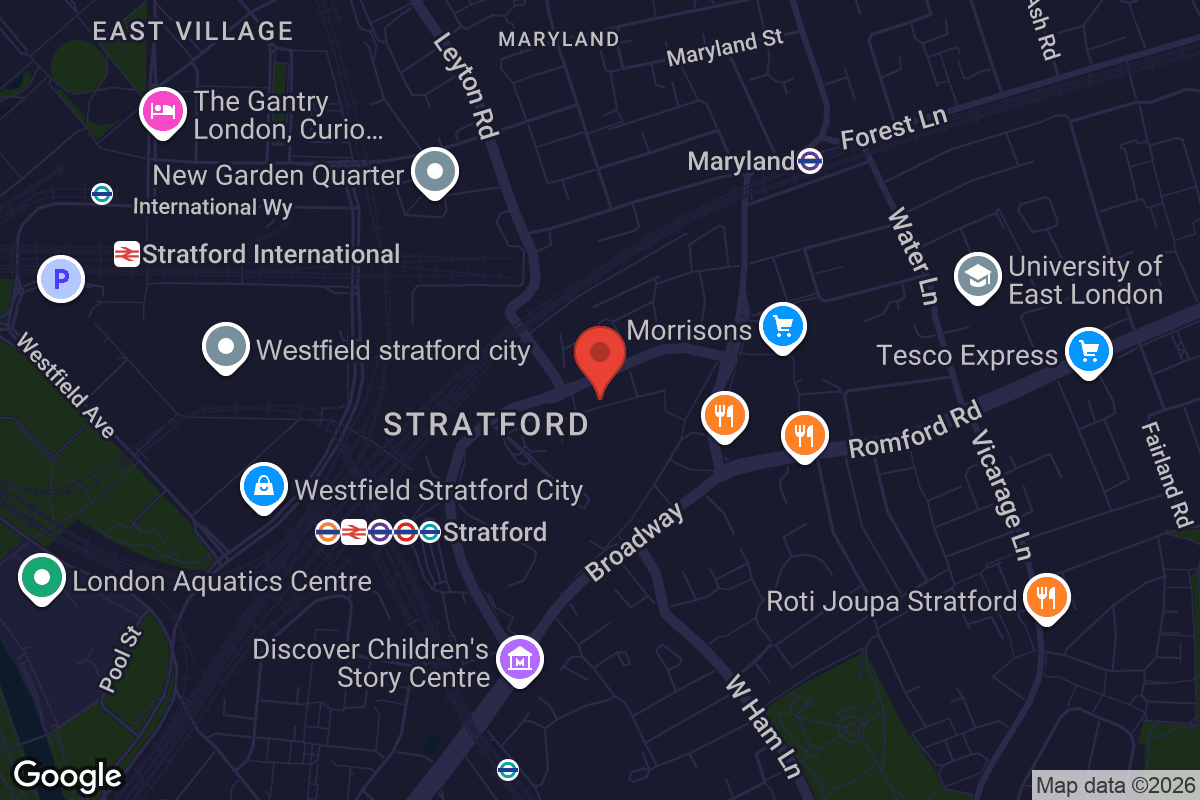 Map showing location of The Source