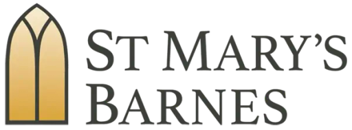 St Mary's Barnes logo